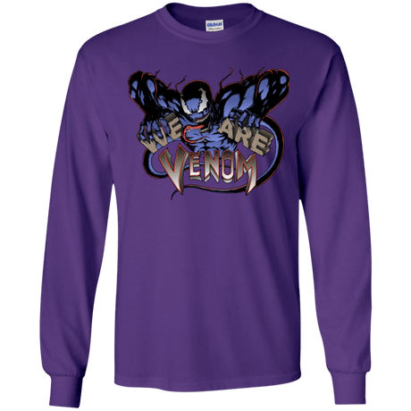 T-Shirts Purple / YS We Are Venom Youth Long Sleeve T-Shirt