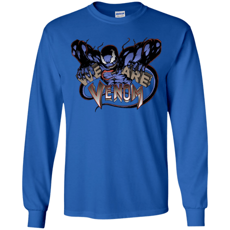 T-Shirts Royal / YS We Are Venom Youth Long Sleeve T-Shirt