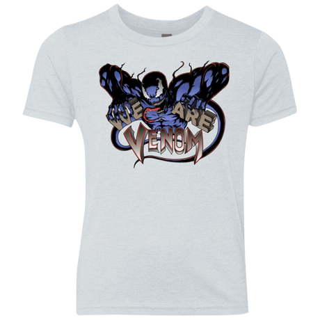 T-Shirts Heather White / YXS We Are Venom Youth Triblend T-Shirt