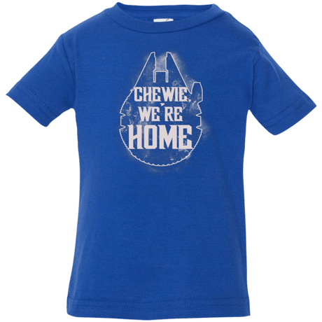 T-Shirts Royal / 6 Months We're Home Infant Premium T-Shirt