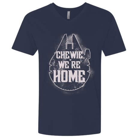 T-Shirts Midnight Navy / X-Small We're Home Men's Premium V-Neck
