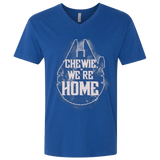 T-Shirts Royal / X-Small We're Home Men's Premium V-Neck