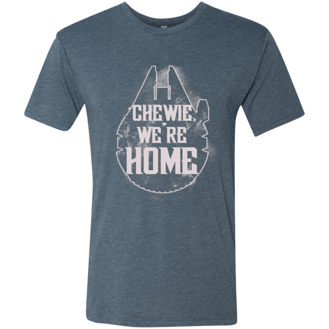 T-Shirts Indigo / Small We're Home Men's Triblend T-Shirt