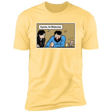 T-Shirts Banana Cream / S Wednesday Meme Men's Premium T-Shirt