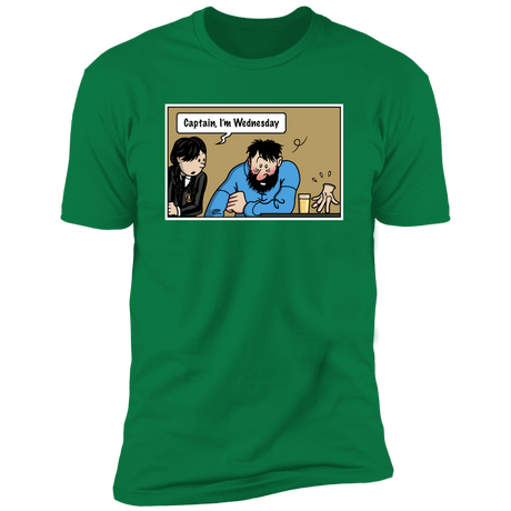 T-Shirts Kelly Green / S Wednesday Meme Men's Premium T-Shirt