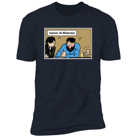 T-Shirts Midnight Navy / S Wednesday Meme Men's Premium T-Shirt