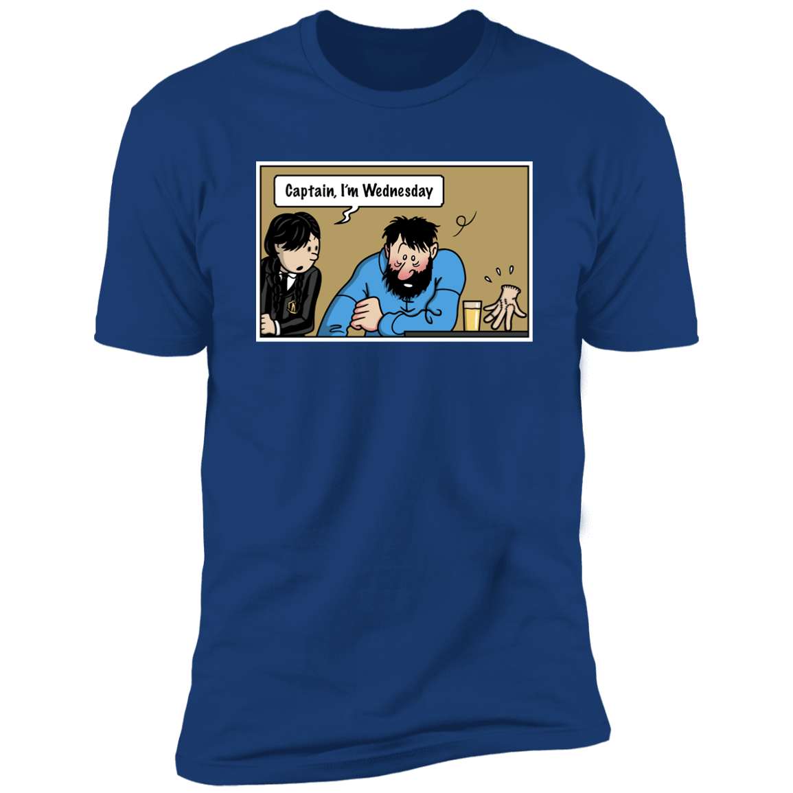 T-Shirts Royal / S Wednesday Meme Men's Premium T-Shirt