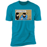 T-Shirts Turquoise / S Wednesday Meme Men's Premium T-Shirt