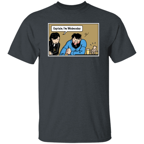 T-Shirts Dark Heather / S Wednesday Meme T-Shirt