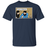 T-Shirts Navy / S Wednesday Meme T-Shirt