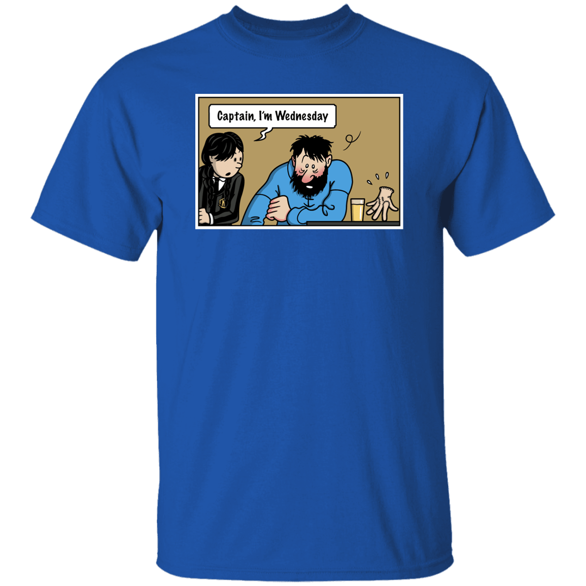 T-Shirts Royal / S Wednesday Meme T-Shirt
