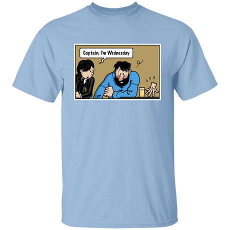 T-Shirts Light Blue / YXS Wednesday Meme Youth T-Shirt