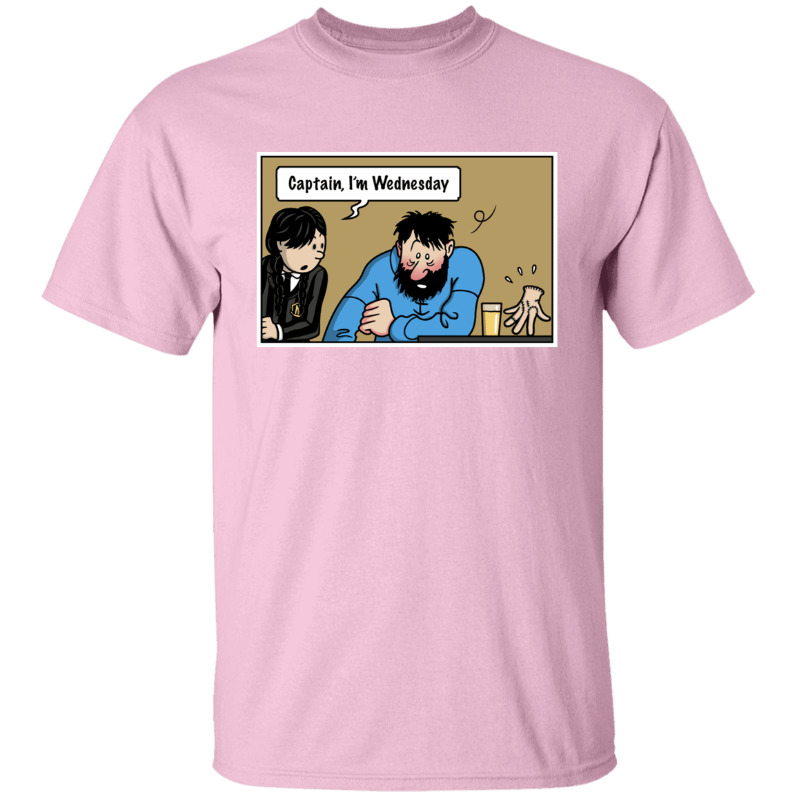 T-Shirts Light Pink / YXS Wednesday Meme Youth T-Shirt