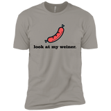 T-Shirts Light Grey / X-Small Weiner Men's Premium T-Shirt