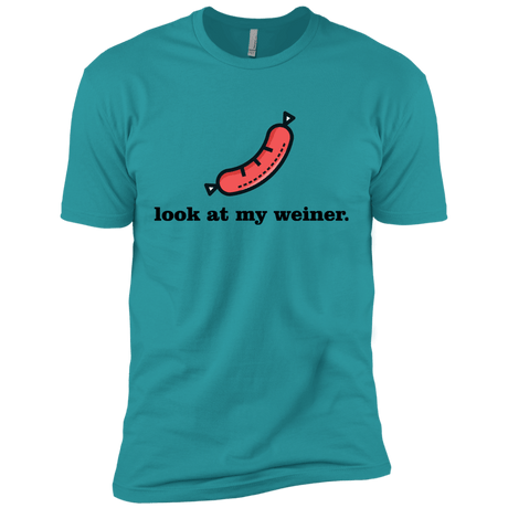 T-Shirts Tahiti Blue / X-Small Weiner Men's Premium T-Shirt