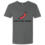 T-Shirts Heavy Metal / X-Small Weiner Men's Premium V-Neck