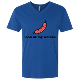 T-Shirts Royal / X-Small Weiner Men's Premium V-Neck
