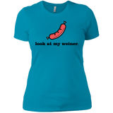 T-Shirts Turquoise / X-Small Weiner Women's Premium T-Shirt