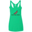 T-Shirts Envy / X-Small Weiner Women's Triblend Racerback Tank