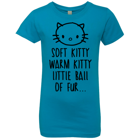 T-Shirts Turquoise / YXS Weird Kitty Girls Premium T-Shirt