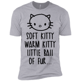 T-Shirts Heather Grey / X-Small Weird Kitty Men's Premium T-Shirt