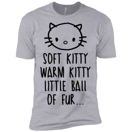 T-Shirts Heather Grey / X-Small Weird Kitty Men's Premium T-Shirt
