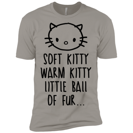 T-Shirts Light Grey / X-Small Weird Kitty Men's Premium T-Shirt
