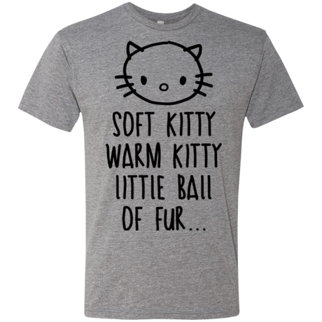 T-Shirts Premium Heather / Small Weird Kitty Men's Triblend T-Shirt