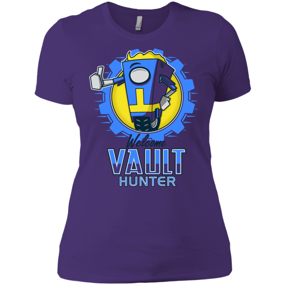T-Shirts Purple / X-Small Welcome Vault Hunter Women's Premium T-Shirt