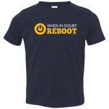 T-Shirts Navy / 2T When In Doubt Reboot Toddler Premium T-Shirt