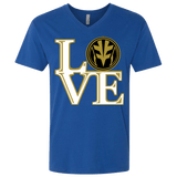 T-Shirts Royal / X-Small White Ranger LOVE Men's Premium V-Neck
