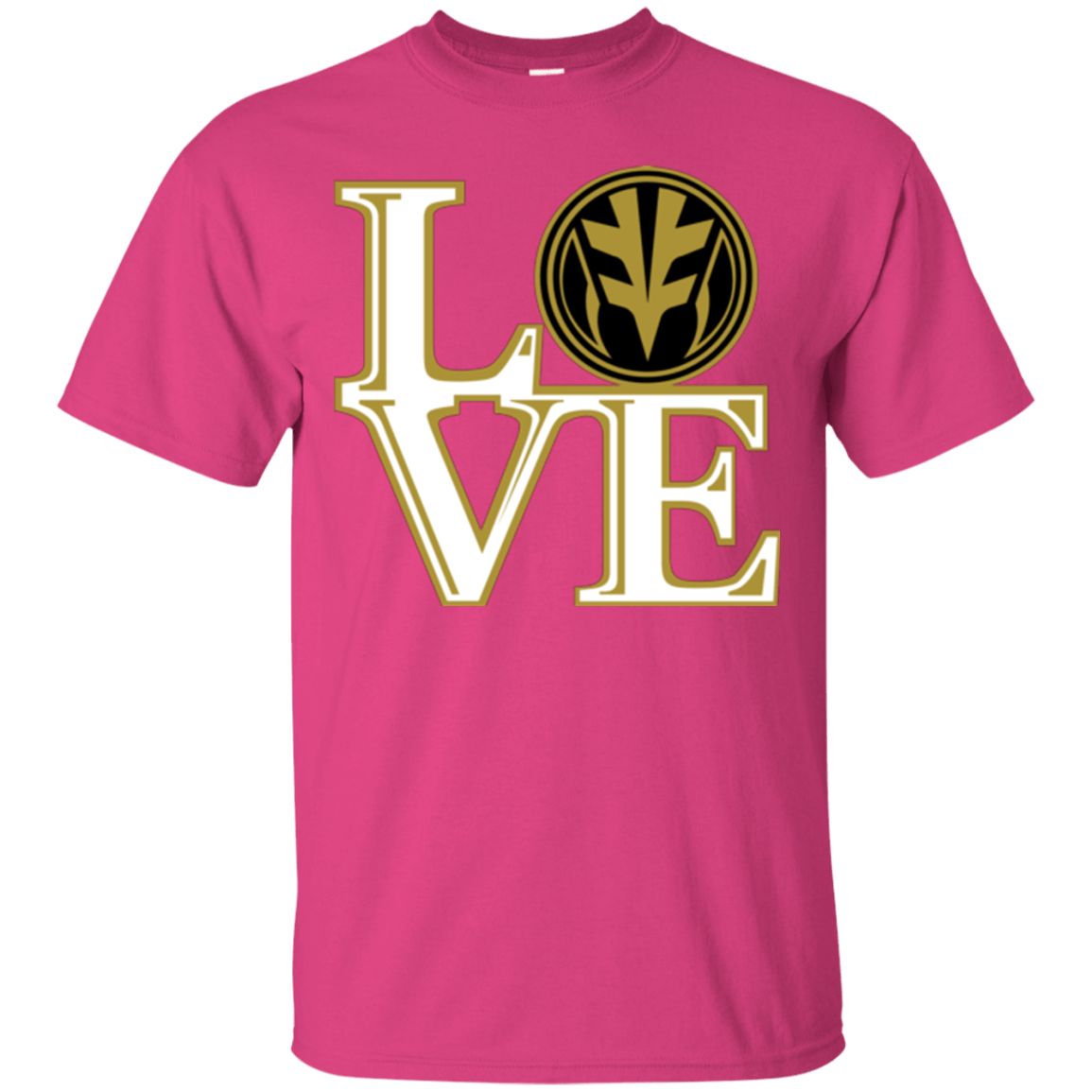 T-Shirts Heliconia / Small White Ranger LOVE T-Shirt