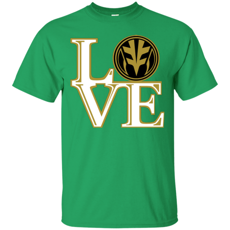 T-Shirts Irish Green / Small White Ranger LOVE T-Shirt