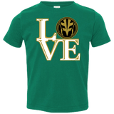 T-Shirts Kelly / 2T White Ranger LOVE Toddler Premium T-Shirt