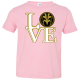 T-Shirts Pink / 2T White Ranger LOVE Toddler Premium T-Shirt