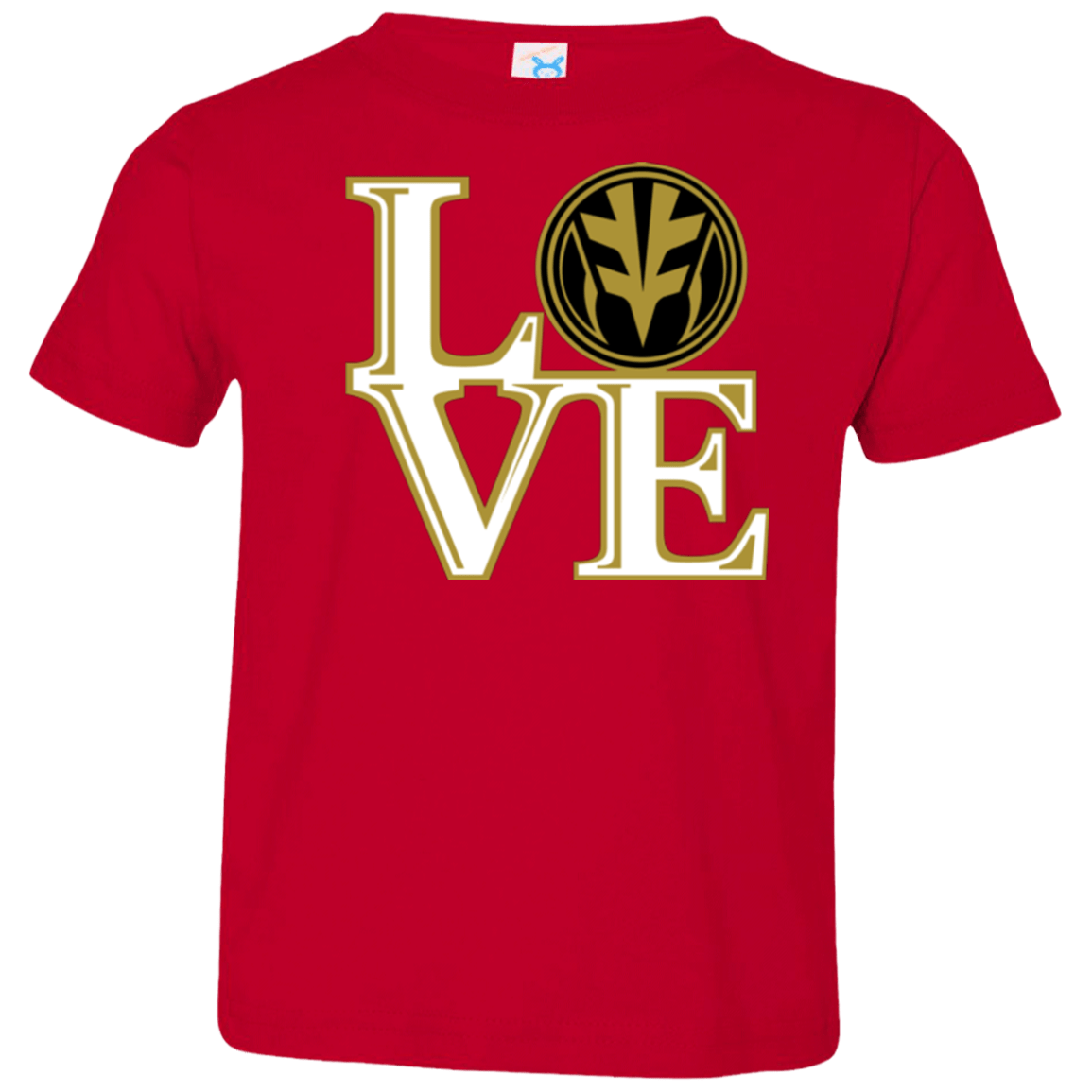 T-Shirts Red / 2T White Ranger LOVE Toddler Premium T-Shirt