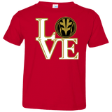 T-Shirts Red / 2T White Ranger LOVE Toddler Premium T-Shirt