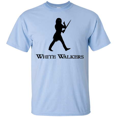 T-Shirts Light Blue / Small White walkers T-Shirt