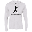 T-Shirts Heather White / X-Small White walkers Triblend Long Sleeve Hoodie Tee