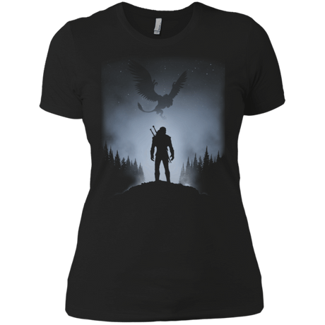 T-Shirts Black / X-Small White Wolf Women's Premium T-Shirt