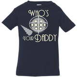 T-Shirts Navy / 6 Months Who's Your Daddy Infant Premium T-Shirt