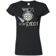 T-Shirts Black / S Who's Your Daddy Junior Slimmer-Fit T-Shirt