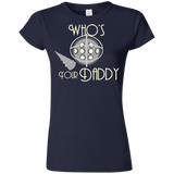 T-Shirts Navy / S Who's Your Daddy Junior Slimmer-Fit T-Shirt