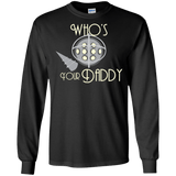 T-Shirts Black / S Who's Your Daddy Men's Long Sleeve T-Shirt