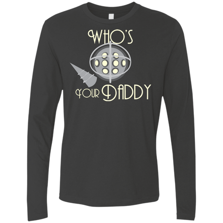 T-Shirts Heavy Metal / S Who's Your Daddy Men's Premium Long Sleeve