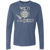T-Shirts Indigo / S Who's Your Daddy Men's Premium Long Sleeve