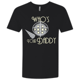 T-Shirts Black / X-Small Who's Your Daddy Men's Premium V-Neck