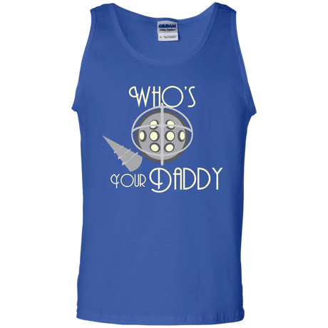 T-Shirts Royal / S Who's Your Daddy Men's Tank Top