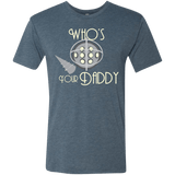 T-Shirts Indigo / S Who's Your Daddy Men's Triblend T-Shirt