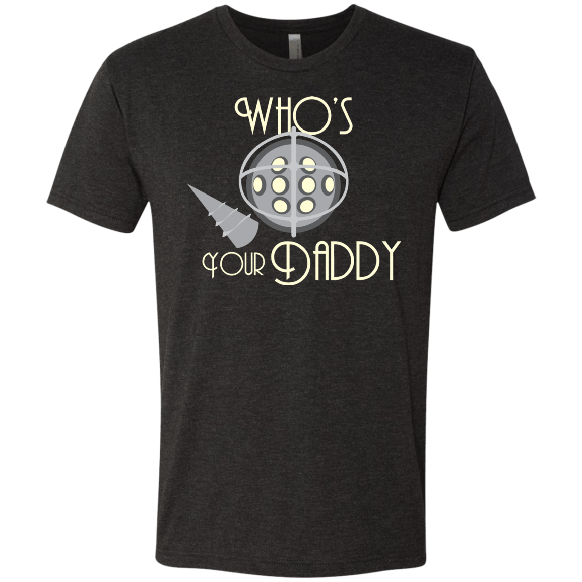 T-Shirts Vintage Black / S Who's Your Daddy Men's Triblend T-Shirt